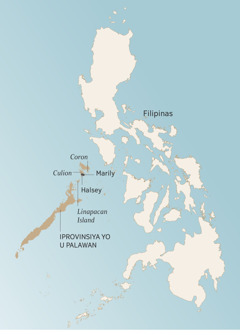 Maapa o provinciya yo u Palawan, iri u Filipinas. Antoonyera mapuro ukavihenryaawe Angelito namucaawe: Coron, Culion, Halsey, Marily, ni u Linapacan.