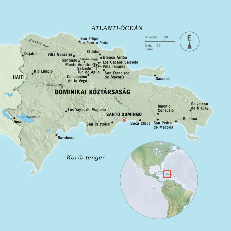dominika térkép A Dominikai Köztársaságról röviden | 2015 ös évkönyv dominika térkép