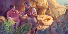 Jonatán habla con David