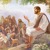 Gesù insegna a una folla