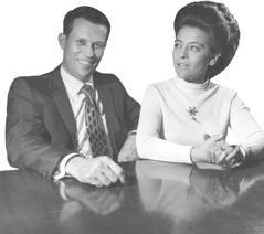 William na Angela Samuelson omu mwaka 1975