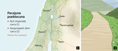 Israel llactapi sucta pacajuna pueblocuna maipilla quedajta richuchij mapa, ñanbash ali cuidashca cashcatami ricuchin