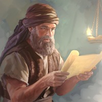 Joshua reads the Law by lamplight