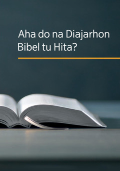 Aha do na Diajarhon Bibel tu Hita?