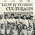 1952: En grupp med vittnen står framför sin möteslokal och håller i exemplar av ”Vakttornet” på spanska. På byggnaden finns en skylt där det står ”lokal för kulturella studier” på spanska.