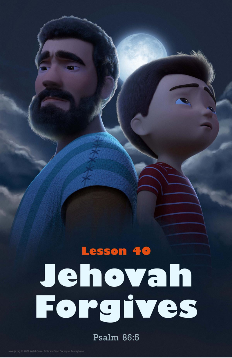 Poster: Jehovah Forgives | JW.ORG Children's Activities