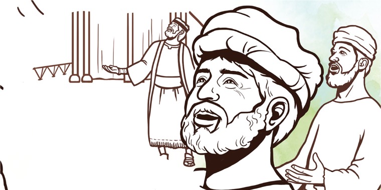 Levites singing and playing music