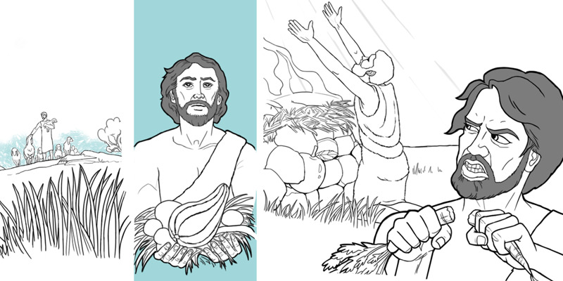 Que Aprendemos De Cain Y Abel Actividades Ilustradas Para La