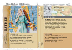 Fiche biblique : Esther