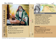 Biblická kartička – Abraham