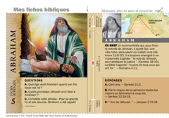 Fiche biblique : Abraham