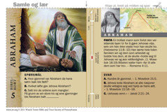 Bibelkort om Abraham