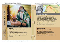 Bijbelkaart over Abraham