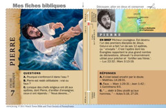 Fiche biblique : Pierre