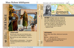 Fiche biblique : Jérémie