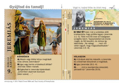 Bibliai kártya: Jeremiás