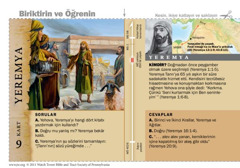 Yeremya Kutsal Kitap kartı