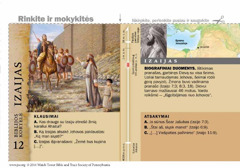 Biblijos kortelė apie Izaiją