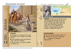 Bijbelkaart Jesaja
