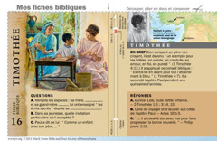 Fiche biblique : Timothée