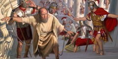 Պողոսը շրջապատված է զինվորներով