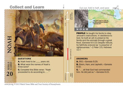 Noah Bible card