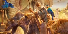 Noah and animals