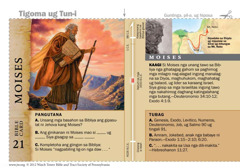 Bible card-Moises