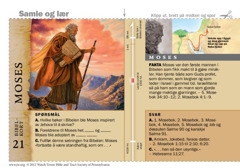 Bibelkort om Moses