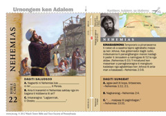 Bible card Nehemias