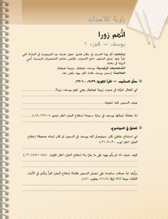 نشاط تعليمي لدرس الكتاب المقدس