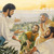 Jesus im Gespräch mit seinen Jüngern