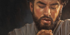 Jesús orando