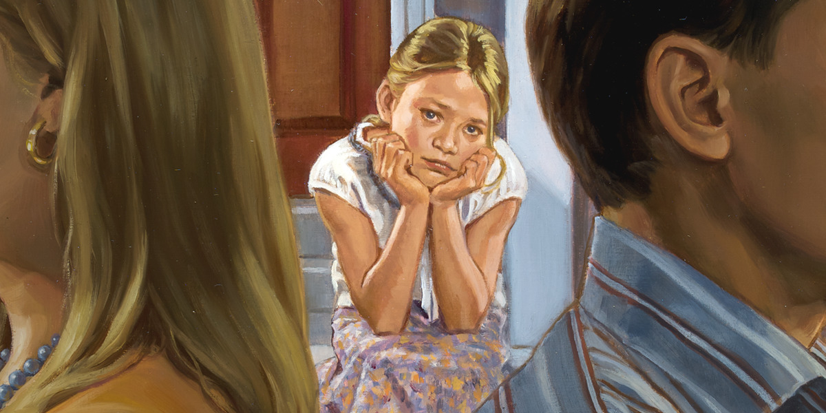 A couple thinking about divorce