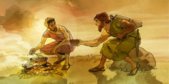 Jacob and Esau | Illustrated Bible Story