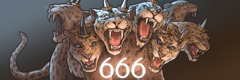 666 — це число, або ім’я, дикого звіра. Цей звір має сім голів та десять рогів.