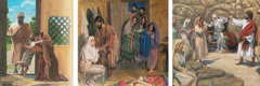 聖書に記録されている復活の3つの例: やもめの子，クリスチャンの女性，イエスの友ラザロ
