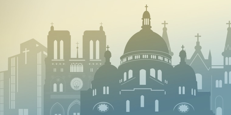 Churches of various Christian religions