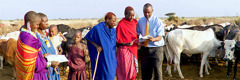 Testimoni de Jehovà predicant a Tanzània