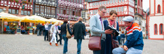 Jehovah’s Witnesses preaching in Germany