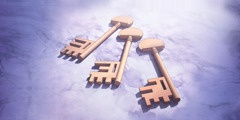 Drei Schlüssel