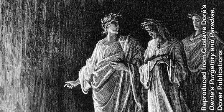 An artist’s conception of purgatory