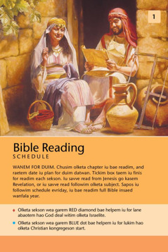 Bible Reading Schedule