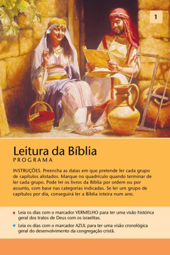 Programa de leitura da Bíblia