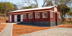 Ein Königreichssaal in Concession, Simbabwe