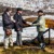 Due testimoni di Geova parlano del messaggio della Bibbia con un sami in Lapponia