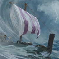 The ship Jonah is on struggles to stay afloat in a storm