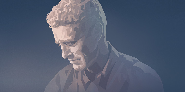 A man with suicidal thoughts