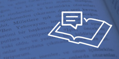Biblia a rámček s popiskom.