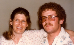 Kaye und David im Jahr 1981.